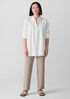 Washable Stretch Crepe Straight Pant