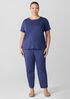 Organic Pima Cotton Jersey Round Neck Tee