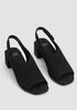 Trudy Recycled Stretch Knit Sandal