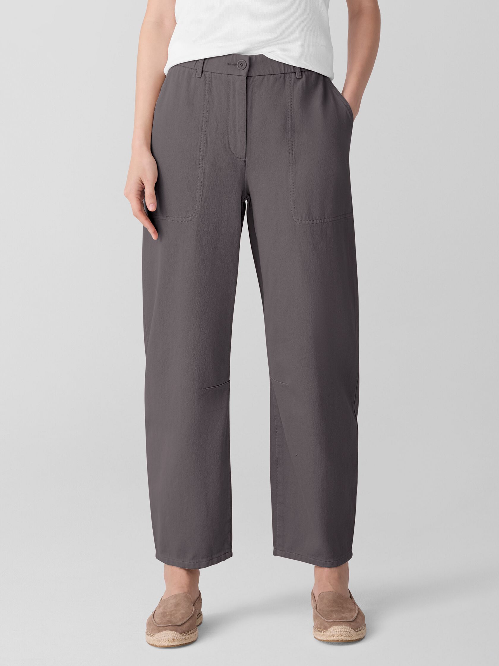 Garment-Dyed Utility Cotton Arch Pant