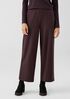 Washable Flex Ponte Wide-Leg Pant