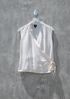Renew Vintage Silk Linen Blend Vest, L