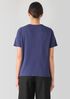 Organic Cotton Slubby Jersey V-Neck Tee