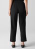 Cotton Blend Ponte Wide-Leg Pant