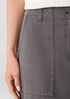 Garment-Dyed Utility Cotton Wide-Leg Pant