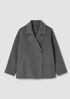 Doubleface Wool Cloud Short Coat