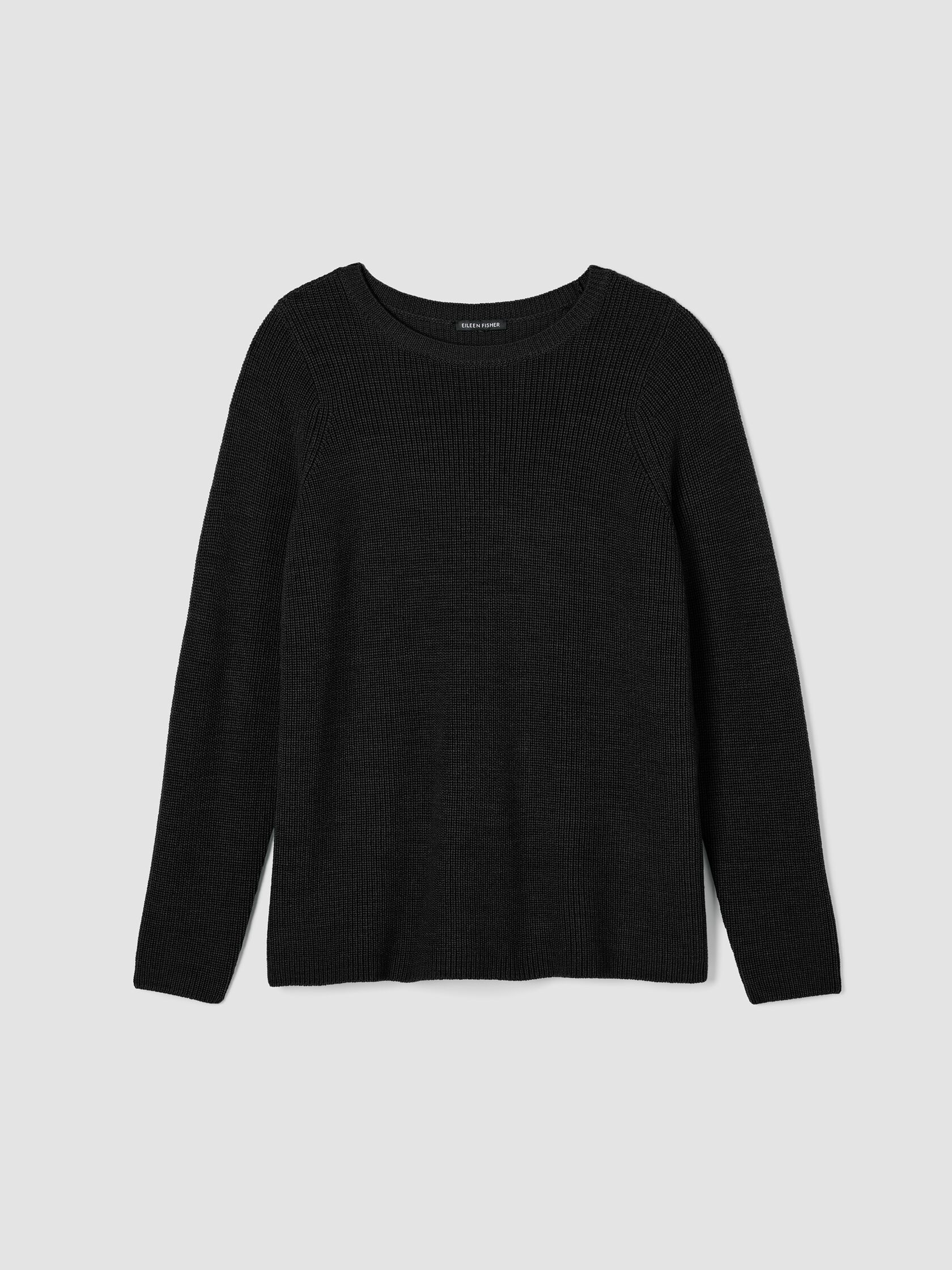 Merino Crew Neck Top in Regenerative Wool