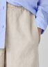 Organic Linen Wide-Leg Trouser Pant