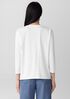 Organic Pima Cotton Jersey 3/4-Sleeve Tee