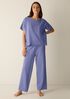 Mini Stripe Organic Cotton Jersey Sleep Set
