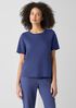 Organic Pima Cotton Jersey Round Neck Tee