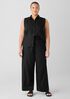 Organic Linen Wide-Leg Trouser Pant