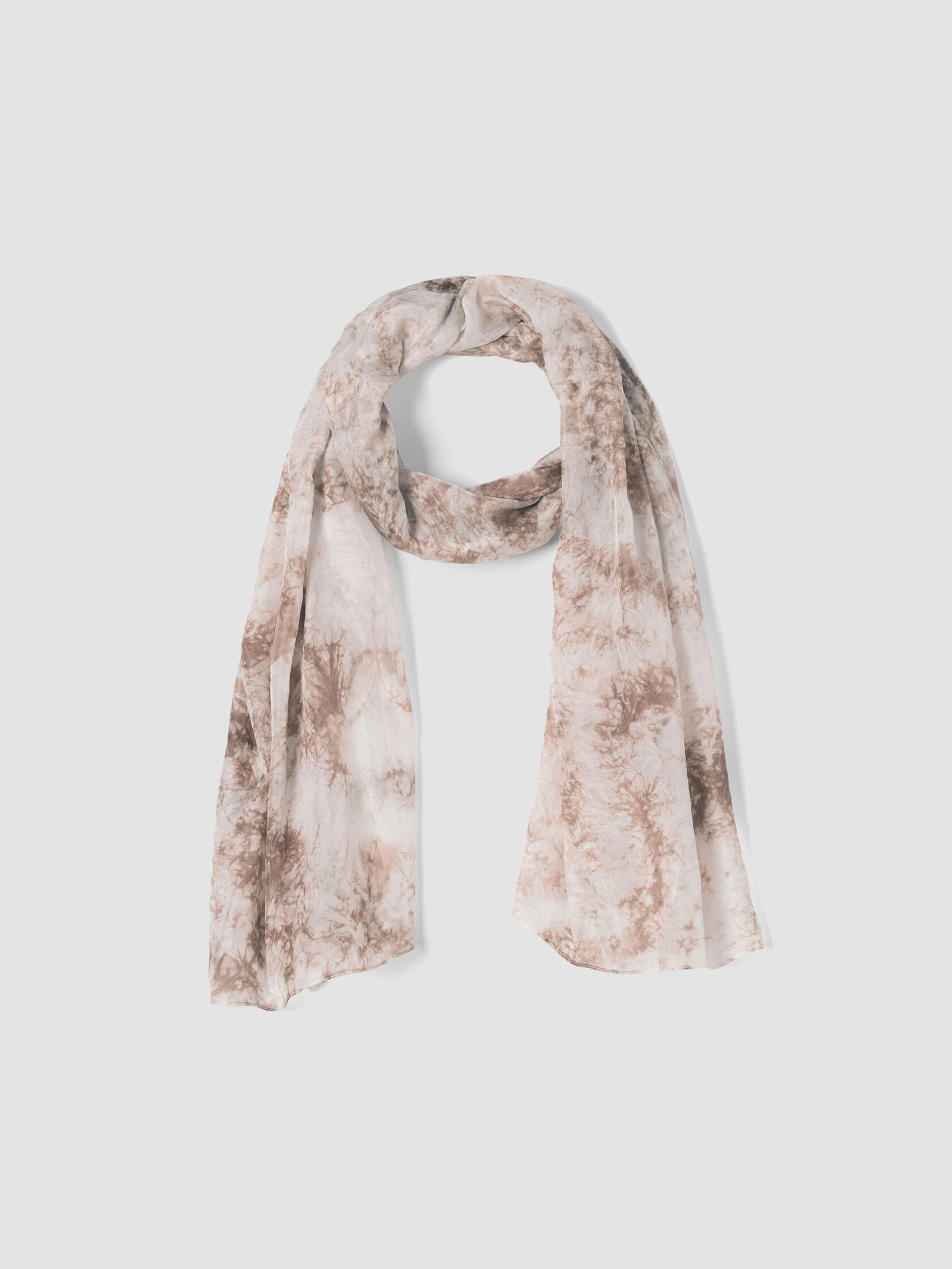 Hand-Dyed Silk Scarf