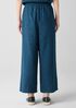 Washed Organic Linen Délavé Wide-Leg Pant