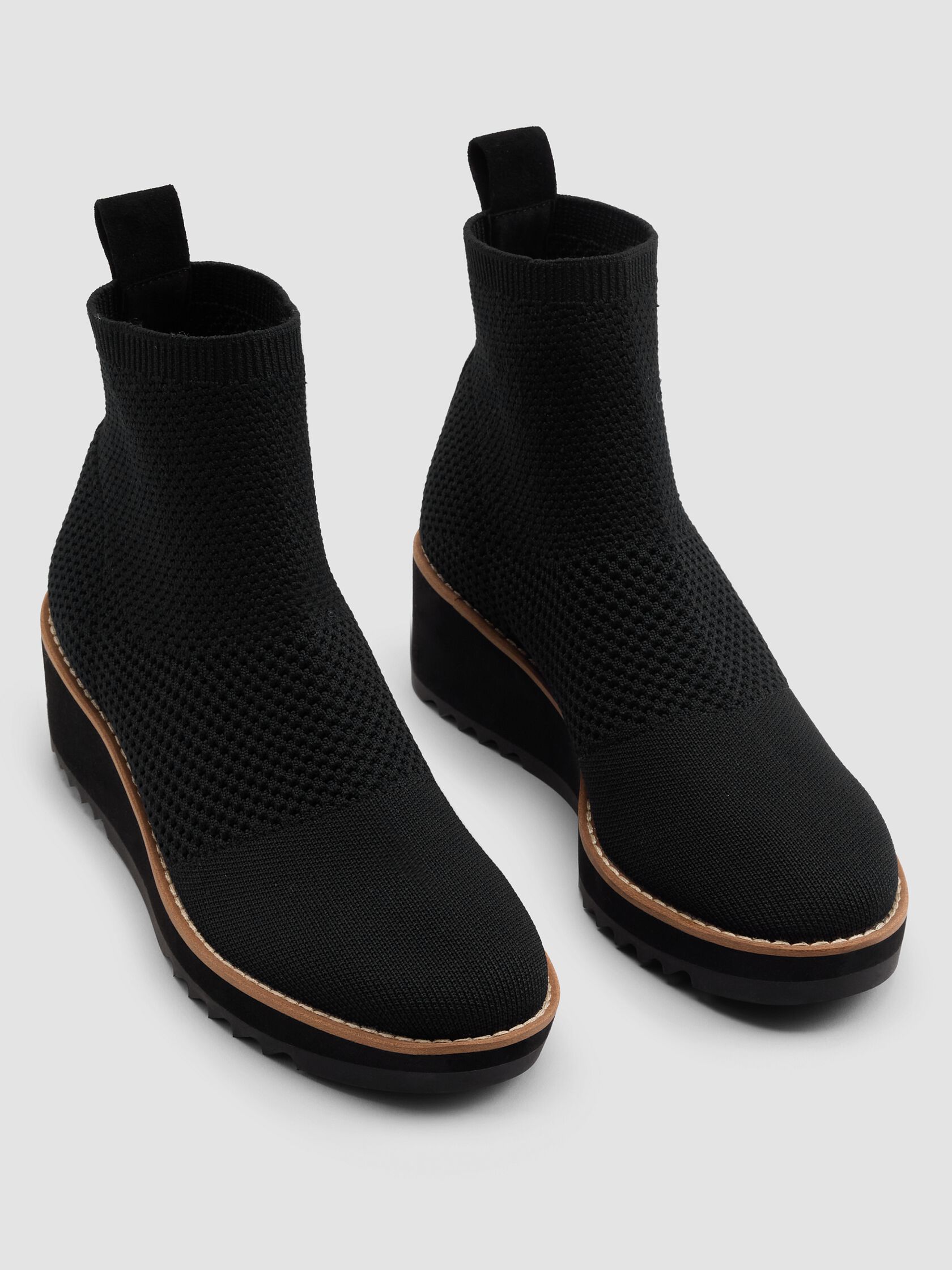 London Recycled Stretch Knit Bootie