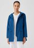 Light Cotton Nylon Hooded Coat
