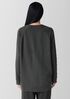 Garment-Dyed Terry Long Cardigan