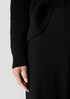 Washable Stretch Crepe Wide-Leg Pant