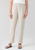 Organic Linen Tapered Pant