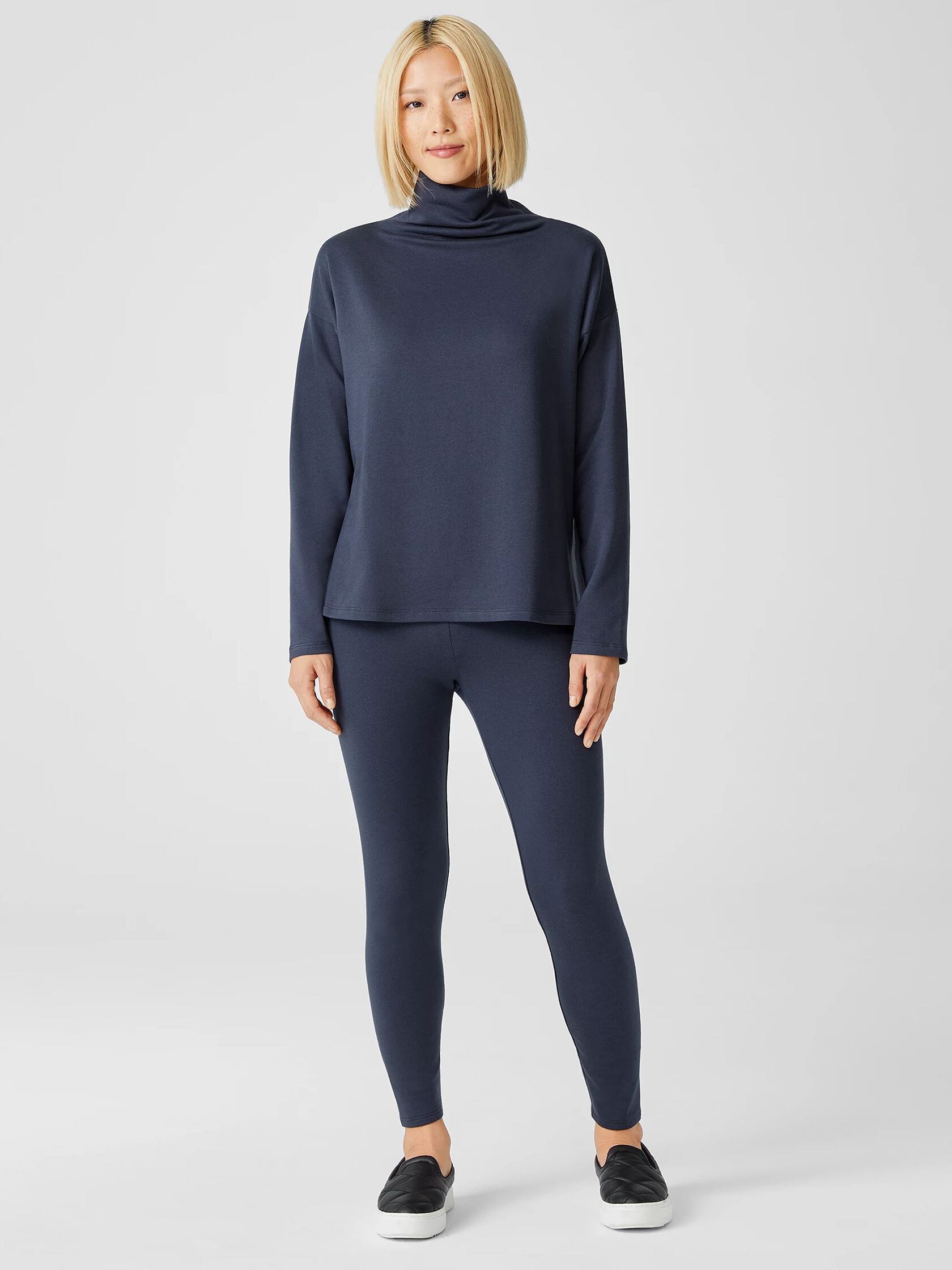 Cozy Brushed Terry Hug High-Waisted Leggings