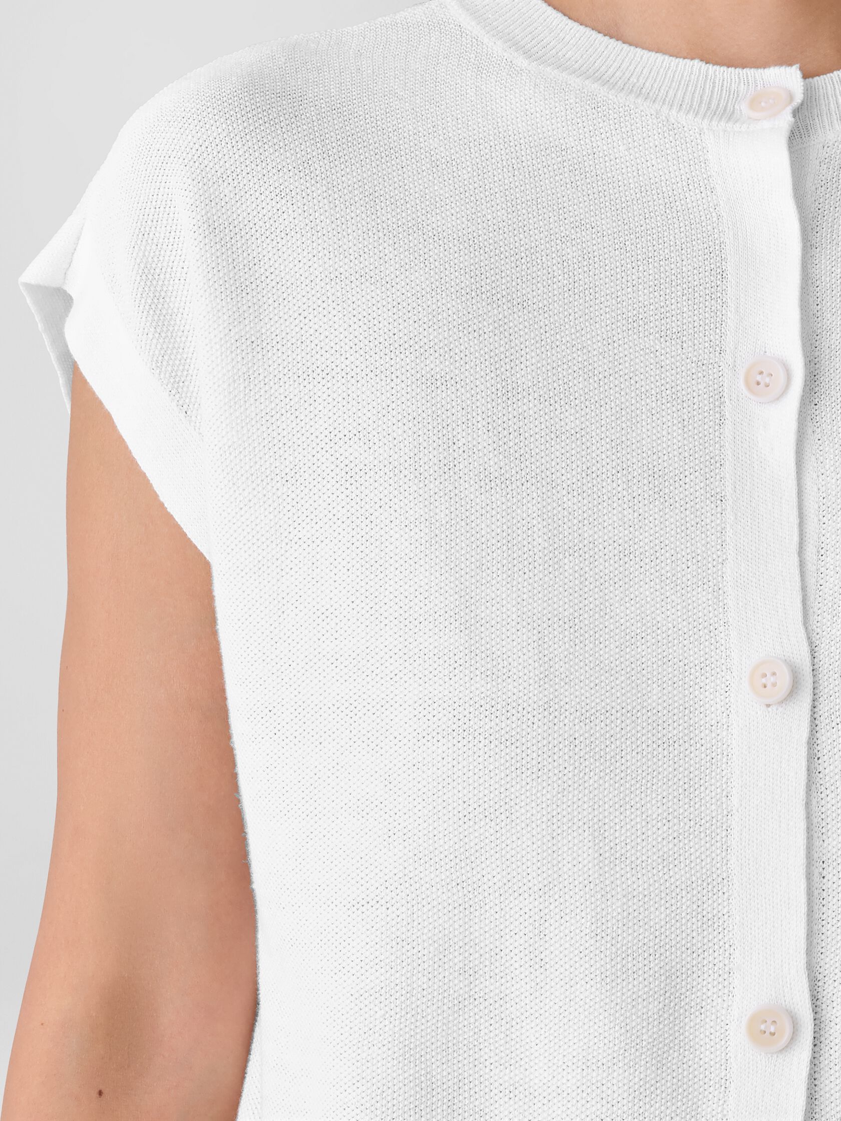 Organic Linen Cotton Vest