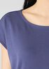 Organic Cotton Interlock Ballet Neck Sleep Dress