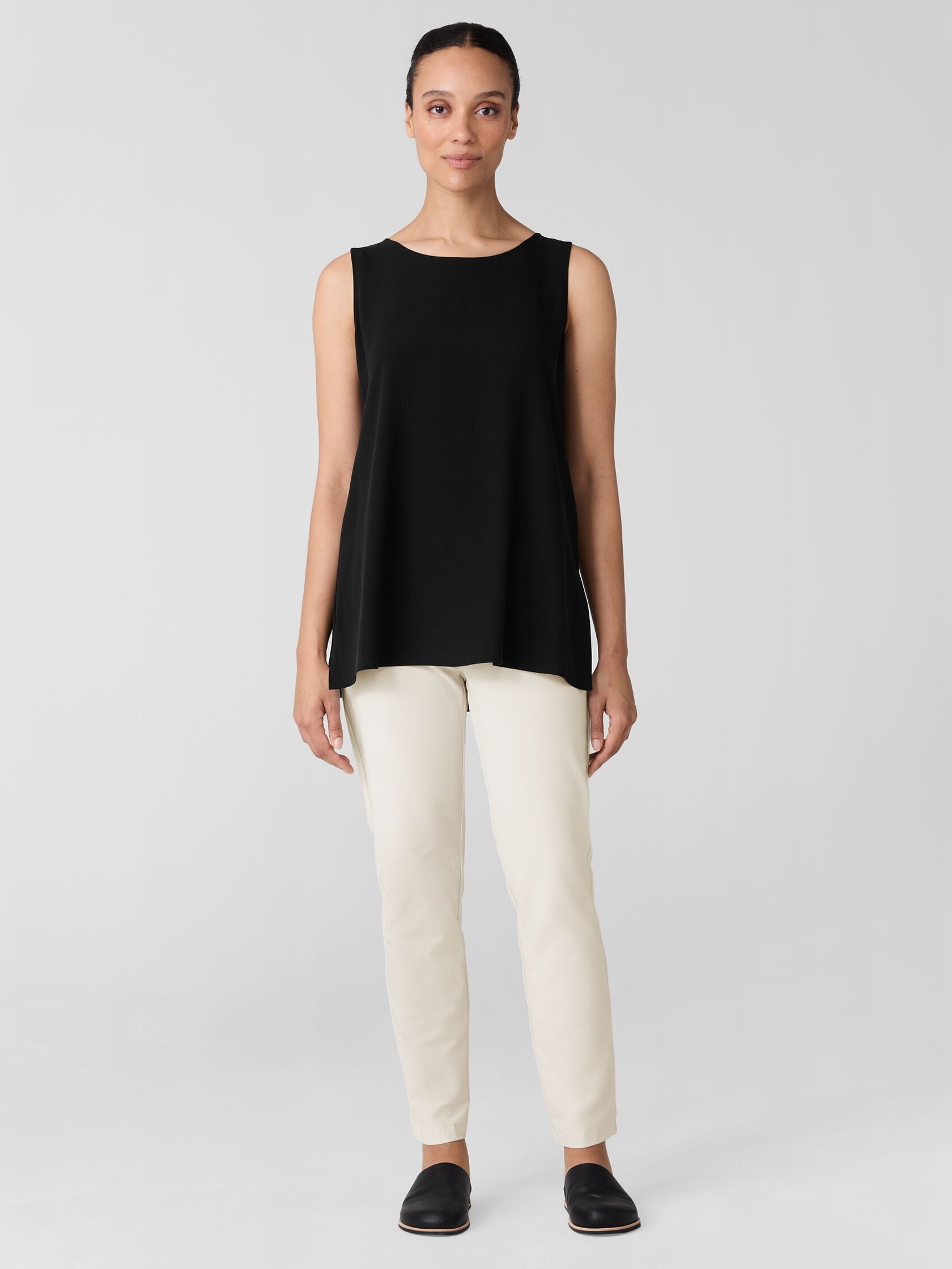 Washable Stretch Crepe Pant