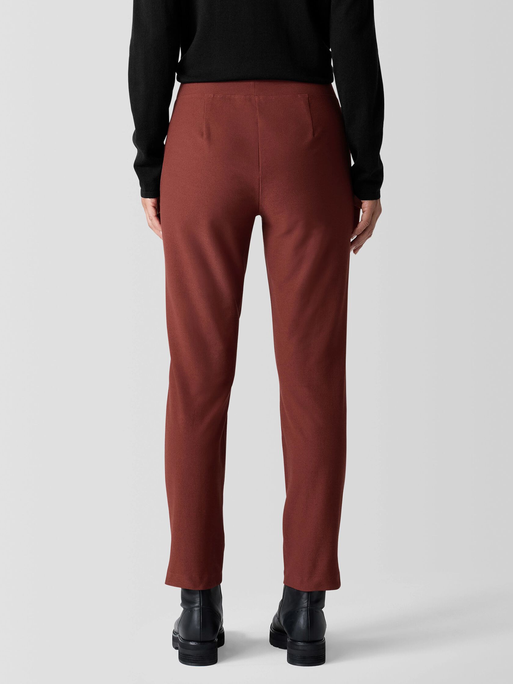 Washable Stretch Crepe Pant