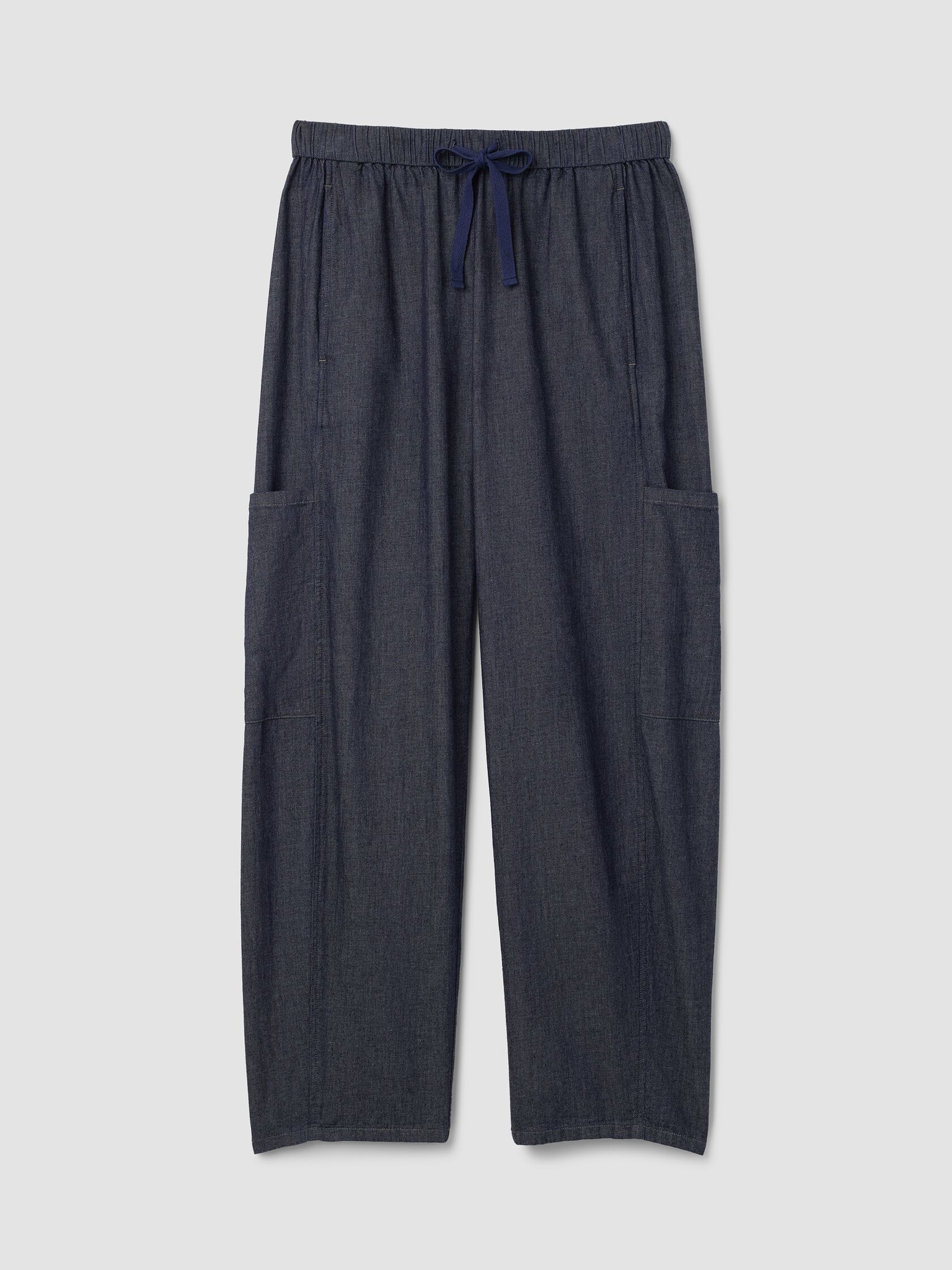 Airy Organic Cotton Twill Cargo Pant