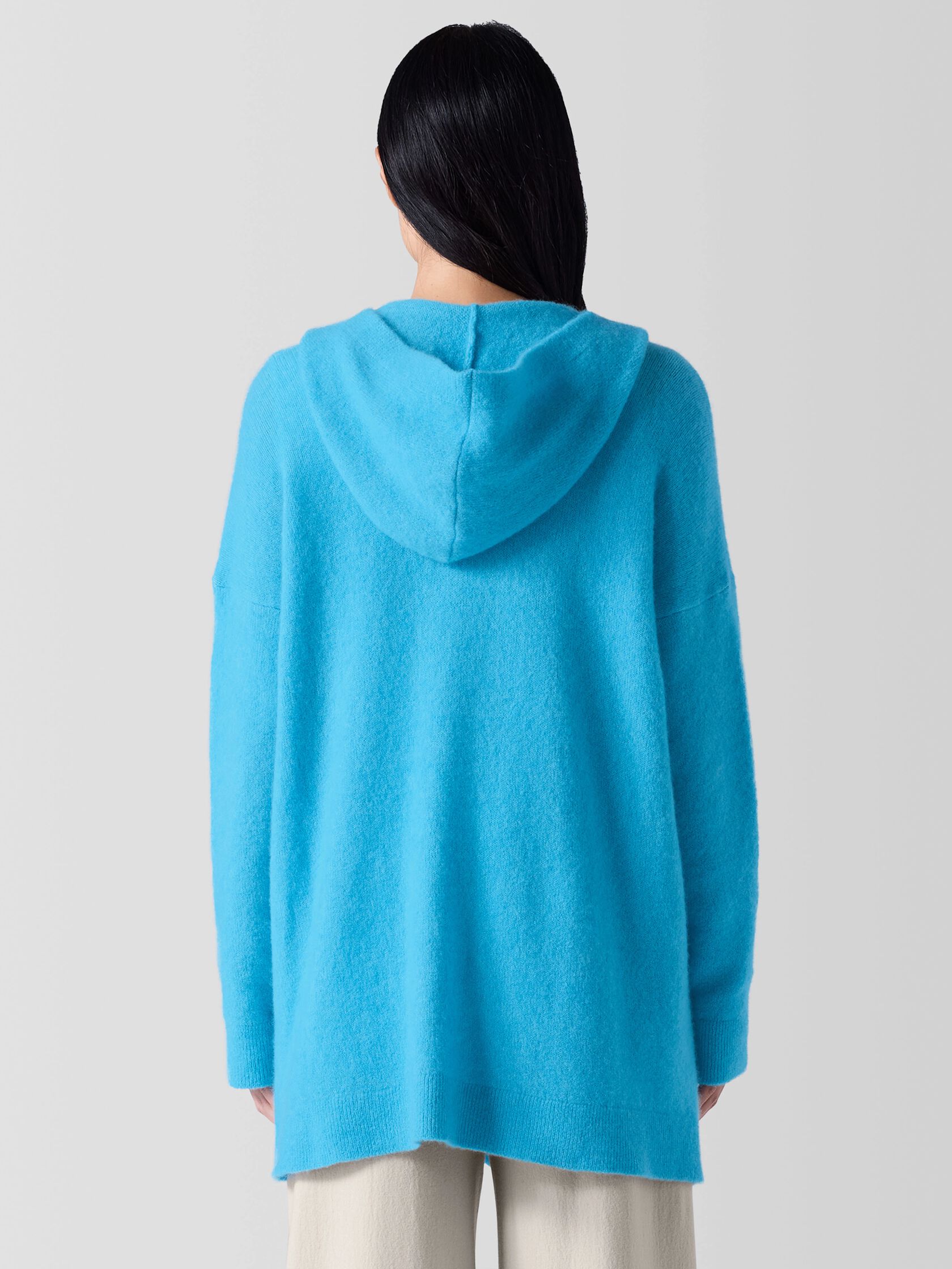 Cashmere Silk Bliss Hooded Cardigan