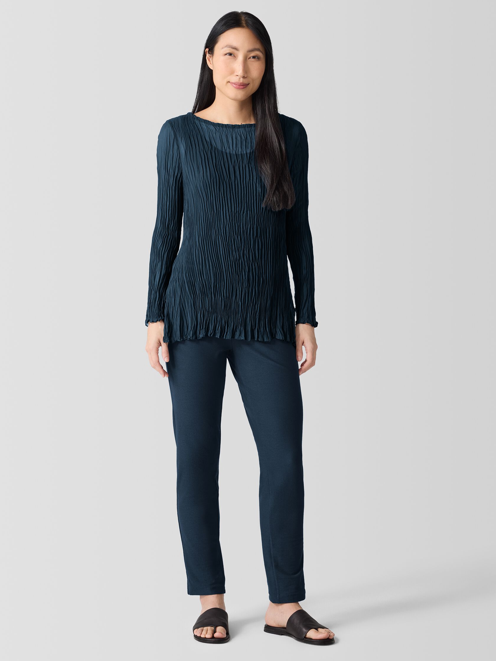Washable Stretch Crepe Pant