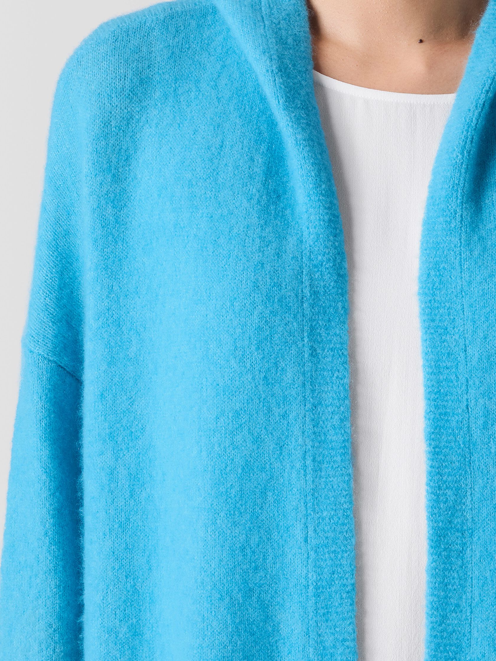 Cashmere Silk Bliss Hooded Cardigan