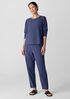 Pima Cotton Stretch Jersey Box-Top