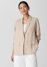 Linen Silk Twill Blazer