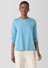 Organic Pima Cotton Jersey Long-Sleeve Tee